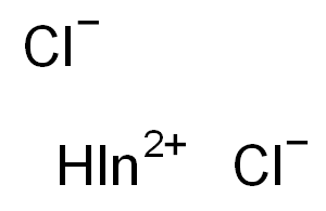 氯化铟(II) 结构式