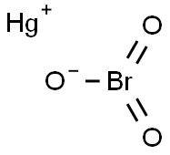 mercury(1+) bromate 结构式