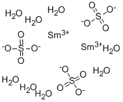硫酸钐 八水 结构式