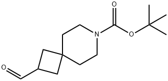 7-BOC-7-氮杂螺[3.5] 壬烷-2-甲醛 结构式