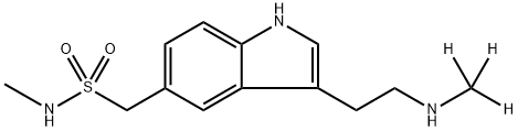 舒马曲坦EP杂质B-D3 结构式