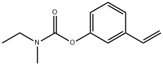 N-乙基-N-甲基-3-乙烯苯基氨基甲酸酯 结构式
