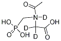 N-Acetyl Glyphosate-d3 结构式