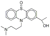 2-(1-Hydroxyethyl) ProMazine-d4 Sulfoxide 结构式