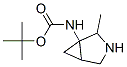 Carbamic acid, (2-methyl-3-azabicyclo[3.1.0]hex-1-yl)-, 1,1-dimethylethyl ester, 结构式