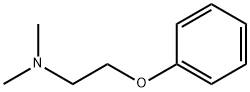N,N-二甲基-2-苯氧基乙胺 结构式