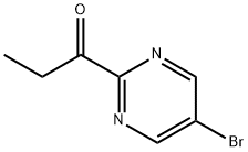 1-(5-溴嘧啶-2-基)丙-1-酮 结构式
