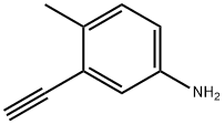 3-ETHYNYL-4-METHYLANILINE 结构式