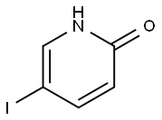 2-羟基-5-碘吡啶 结构式