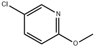 5-氯-2-甲氧基吡啶 结构式