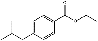 ethyl 4-isobutylbenzoate 结构式