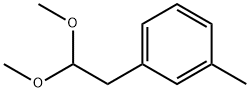 3-甲基苯基乙醛缩二甲醇 结构式