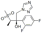 (2R,3R)-2-(2,4-difluorophenyl)-3-methylsulfonyl-1-(1,2,4-triazol-1-yl)butan-2-ol 结构式