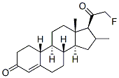 21-fluoro-16-methyl-19-norprogesterone 结构式