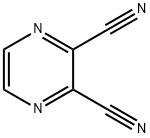 2,3-二氰基吡嗪 结构式