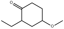 2-Ethyl-4-methoxycyclohexanone 结构式