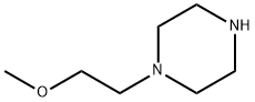 1-(2-甲氧基乙基)哌嗪 结构式