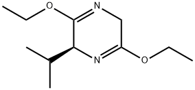 (S)-2,5-二氢-3,6-二乙氧基-2-异丙基吡嗪 结构式