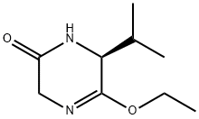 2(1H)-Pyrazinone,5-ethoxy-3,6-dihydro-6-(1-methylethyl)-,(S)-(9CI) 结构式