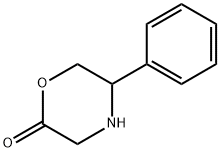 5-苯基-2-吗啉酮 结构式