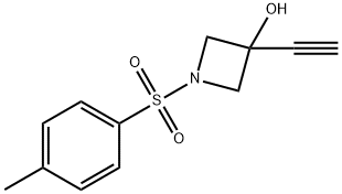 3-炔基-1-对甲苯磺酰基杂氮环丁烷-3-醇 结构式