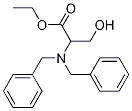 2-(二苄基氨基)-3-羟基丙酸乙酯 结构式