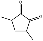 3,5-二甲基-1,2-环戊二酮 结构式