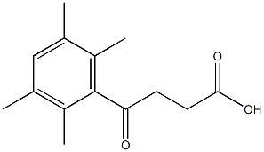 4-(2,3,5,6-TETRAMETHYLPHENYL)-4-OXOBUTYRIC ACID 结构式