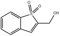 苯并硫烯砜-2-甲醇 结构式