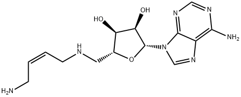 (Z)-N-(5'-Adenosyl)-2-butene-1,4-diamine 结构式