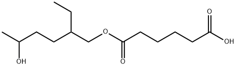 6-(2-乙基-5-羟基己氧基)-6-氧代己酸 结构式