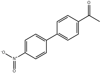 1-(4'-nitro[1,1'-biphenyl]-4-yl)ethan-1-one 结构式