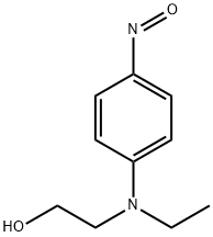 N-乙基-N-(2-羟基乙基)-4-亚硝基苯胺 结构式