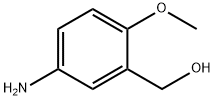 (5-氨基-2-甲氧基苯基)甲醇 结构式