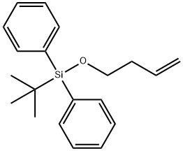 (But-3-en-1-yloxy)(tert-butyl)diphenylsilane 结构式