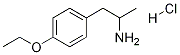 2-(4-乙氧基-苯基)-1-甲基-乙胺盐酸盐 结构式