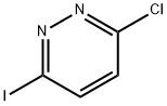 3-氯-6-碘哒嗪 结构式