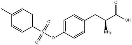 H-TYR(TOS)-OH.ACETATE 结构式