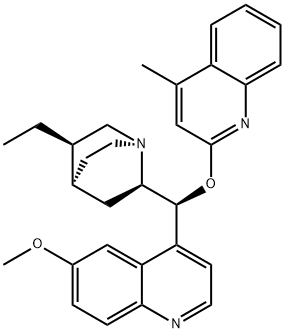 氢化奎尼定 4-甲基-2-喹啉甲醚 结构式