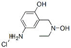 羟乙氨甲基-P-氨基苯酚 HCL 结构式
