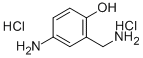 2-氨甲基-P-氨基苯酚 HCL 结构式