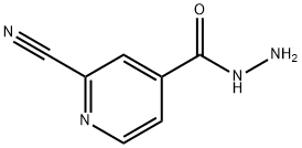 2-氰基异烟酰肼 结构式