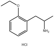 2-(2-Ethoxy-phenyl)-1-methyl-ethylaminehydrochloride 结构式