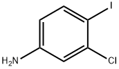 3-氯-4-碘苯胺 结构式