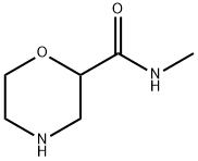 N-甲基-2-吗啉羧胺 结构式