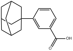 3-ADAMANTAN-1-YLBENZOIC ACID 结构式