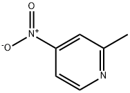2-甲基-4-硝基吡啶 结构式