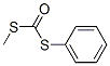 Dithiocarbonic acid S-methyl S-phenyl ester 结构式