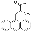 S-9-蒽基丙氨酸 结构式