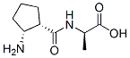 D-Alanine,  N-[(2-aminocyclopentyl)carbonyl]-,  (1S-cis)-  (9CI) 结构式